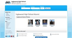 Desktop Screenshot of inglewoodhighschool.org