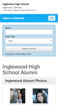 Mobile Screenshot of inglewoodhighschool.org